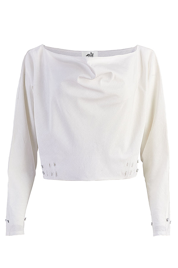 LZ-03-white-product-shot-cowl-unpleated-front-web-sized